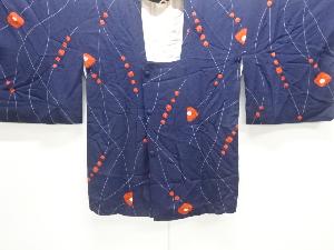 絞り抽象模様道行コート